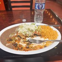 The Enchilada Plate 😋  at SoyMexican in Las Vegas