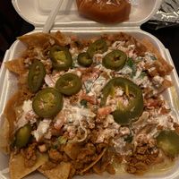 Chorizo nachos  at SoyMexican in Las Vegas