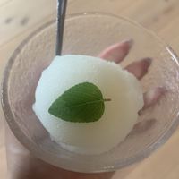 Amazing Yuzu ice!  at Suggoi Sports Cafe in Kochi