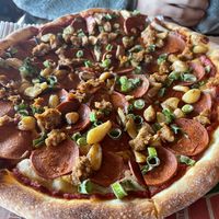 12 inch Vegan sir w/o mushrooms   at Pizza My Heart in Monterey