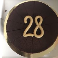 Vegan chocolate tofu cake at Bio-Konditorei Eichel in Hamburg