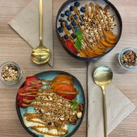 Aare Bowl and CiaoChia Bowl at Beans & Nuts in Bern