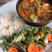 Curry  at Nazari in Budens