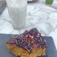 Carrot cake at Nazari in Budens