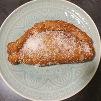Empanada, apple-cinnamon at Azeitona - Beckstrasse in Hamburg