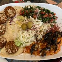 Falafel Teller   at Azeitona - Beckstrasse in Hamburg