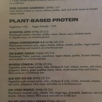 New vegan burger options. No more herbivore but the red hot chilli vegan and rubenesque are pretty good  at Burger Urge in Windsor