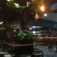 Inside view - quiet Friday night   at Burger Urge in Windsor