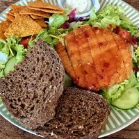 No-chicken salad at Het Slimme Schaap in Elsloo