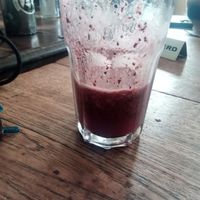 blue berry smoothie at Het Slimme Schaap in Elsloo