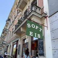 Store/Outside selling.  at Café Komisch in Dresden