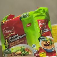 Instant mie at Che Hwa in Jakarta