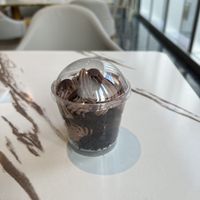 Chocolate mousse   at Loving Hut 愛家 - Tseuk Luk in Kowloon