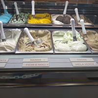 Creamy vegan options at Gelateria Il Gelatiere in Alba
