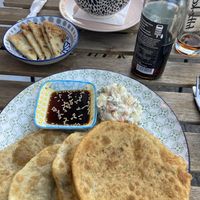 Mongolische Teigtaschen und Eintopf  at Veganaa in Berlin