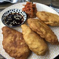Russian pirogi. at Veganaa in Berlin
