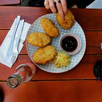Piroschki at Veganaa in Berlin