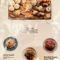 menu1  at Veganaa in Berlin