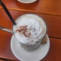 Iced coffee with ice-cream omg so nice!!! at Veganaa in Berlin