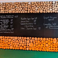 Menu of the day at Veganaa at Veganaa in Berlin