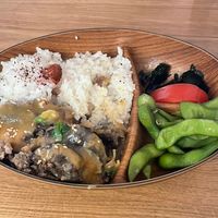 Bento  at Mori Cafe in Paris