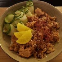 Gyudon at Mori Cafe in Paris