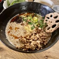 Tantanmen  at Mori Cafe in Paris