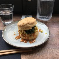 Scone au miso   at Mori Cafe in Paris