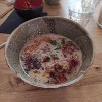 tantamen, gluten free option, very good at Mori Cafe in Paris