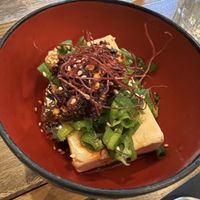 Chili tofu  at Mori Cafe in Paris