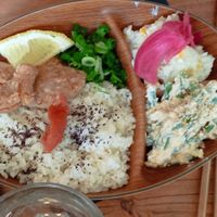 Bento at Mori Cafe in Paris