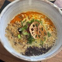 Tantanmen  at Mori Cafe in Paris