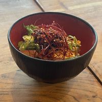 Chili tofu   at Mori Cafe in Paris