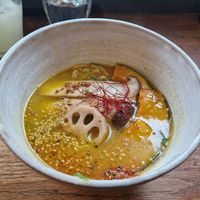 Plat du moment : Kabocha ramen at Mori Cafe in Paris