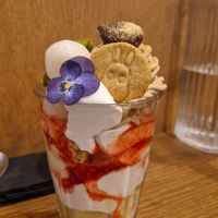 Coupe glacée Parfait at Mori Cafe in Paris