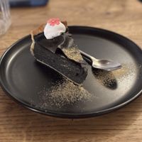 Flan sésame  at Mori Cafe in Paris