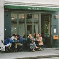 La devanture at Mori Cafe in Paris