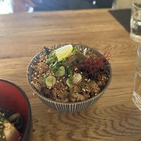 Mini Donburi at Mori Cafe in Paris