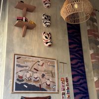 Decor  at Mori Cafe in Paris