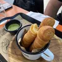 Mozzarella sticks (delicious!!)  at Planticeria in Panama City