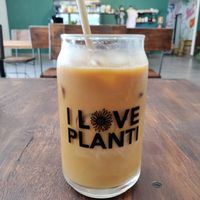 Iced coffee at Planticeria in Panama City