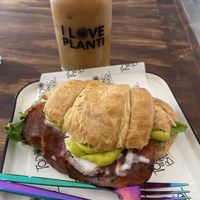 Brunch croissant was delicious   at Planticeria in Panama City