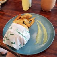 Chick'n Burger at Planticeria in Panama City