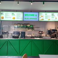 Oowee counter Stoke Newington at Oowee Vegan in North London