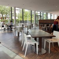 Interior at Bistro George in Winterthur