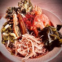 Hot Seasonal Vege Tempura Noodle  at Comeco Foods in Newtown