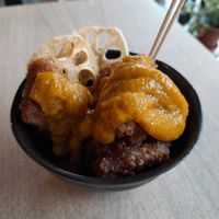 Organic Vegan Chicken Karaage at Comeco Foods in Newtown