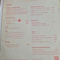 Menu Jan 2026 at Comeco Foods in Newtown