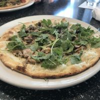 Wild mushroom pizza at Brixx Wood Fired Pizza in Wilmington