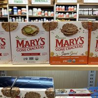 My fav crackers   at Nature's Village 樂健坊 - Causeway Bay in Hong Kong Island